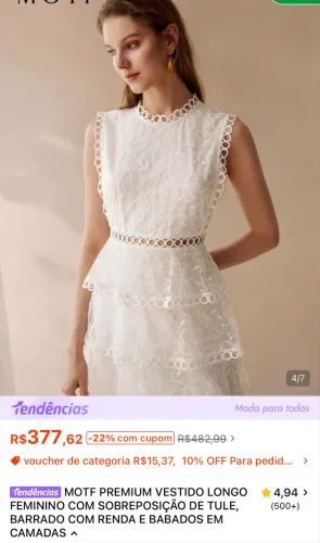 Vendo vestido longo
