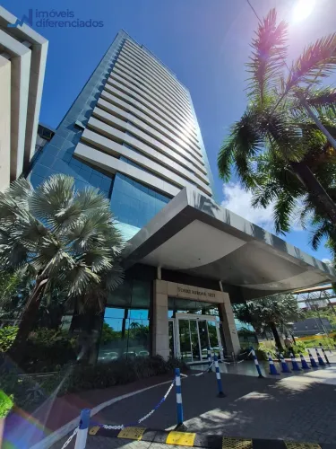 Salvador Shopping Business - Sala 35m² no 24º andar - Nascente - Montada