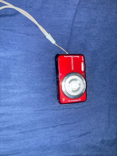 Camera digital samsung es80 vermelha zoom 5x