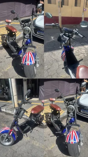 Vendo moto elétrica scooter semi nova