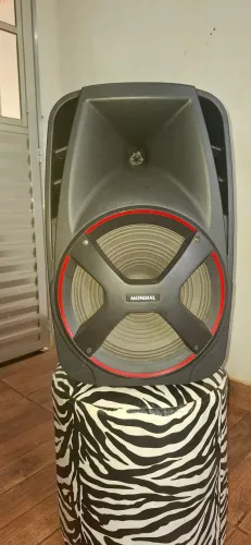 Caixa amplificada Mondial CM 550 ...Chama WhatsApp 119 10569153 