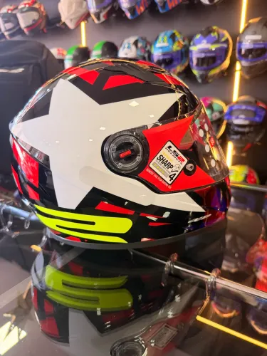 Capacete LS2 FF358 STARWAR WHT/RED *A PRONTA ENTREGA*