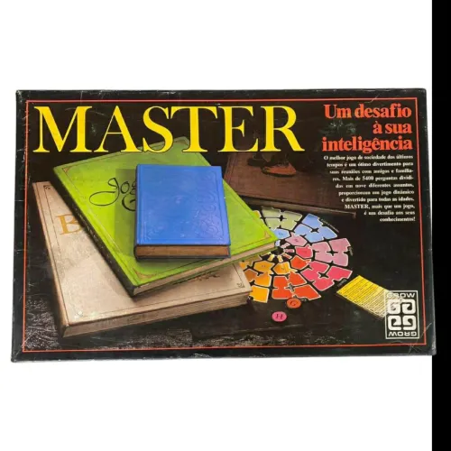 Jogo Master Grow Antigo Vintage Completo Clássico