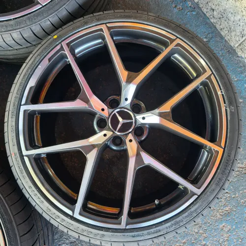 RODAS MERCEDES C180 ARO 20 5X112 TALA 8.5 E PNEUS 225/35