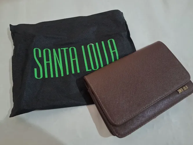 Bolsa marron transversal 
