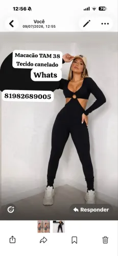 Macacão TAM 38