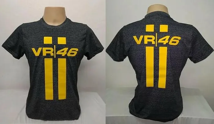 Anuncio XY Camisetas Moto Velocidade, Valentino Rossi VR46, MarcMarquez