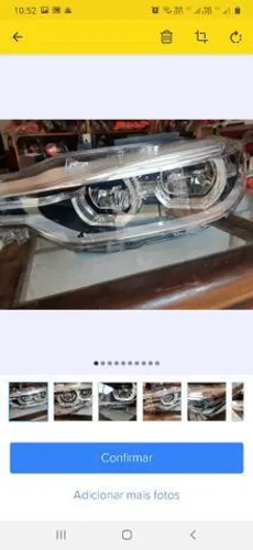 Farol bmw 320 320i 325 325i ano 2016 2017 2019 2019 full led