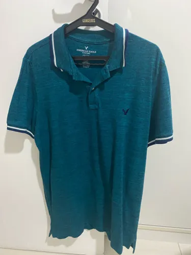Camisa Polo Masculina American Eagle