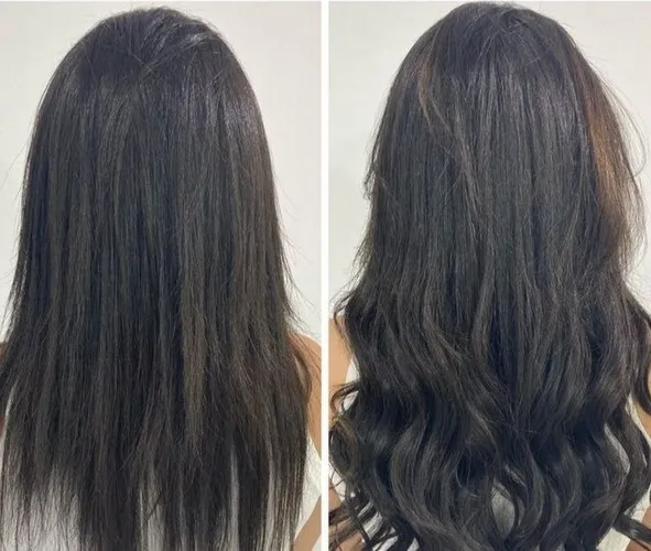 Tecimento de cabelo + aplicação