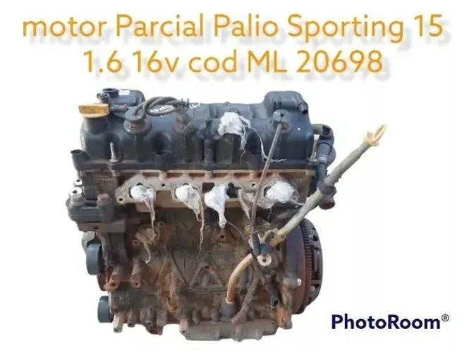 Motor parcial Fiat palio Sporting 2015 1.6 16v