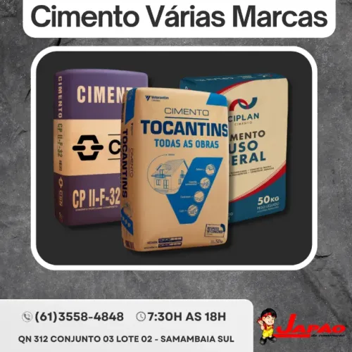 Cimento Várias Marcas Super Oferta Faça Seu Orçamento no Whatsapp