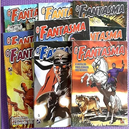 GIBIS / HQs - O FANTASMA (EDITORA MYTHOS)