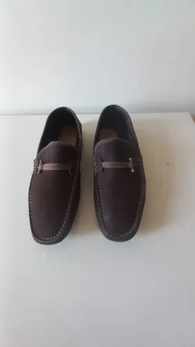 Mocassim couro camurça 41 Teselli