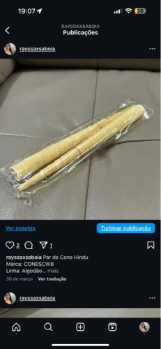 Par de Cone Hindu