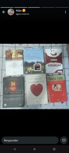 Livros usados 10,00 cada
