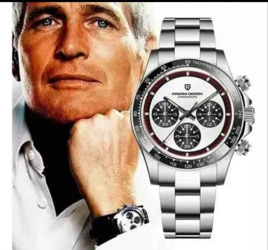 Relógio Pagani Design 1676 Paul Newman Daytona Homage 