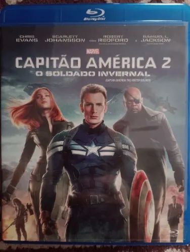 Blu-Ray. Capitão América 2 o soldado invernal