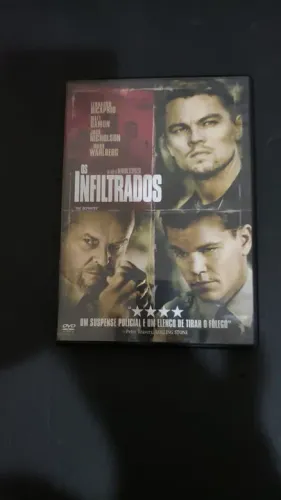 DVD Os Infiltrados ( Leonardo dicaprio e outros astros)