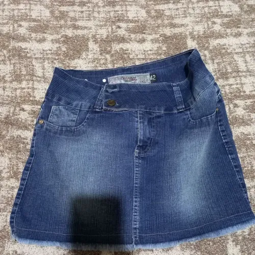 Saia jeans