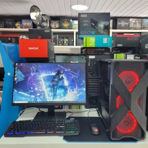 PC Gamer Novo + Monitor 24pl Ryzen 5 + RTX 2060 1 ano de garantia e em até 12x