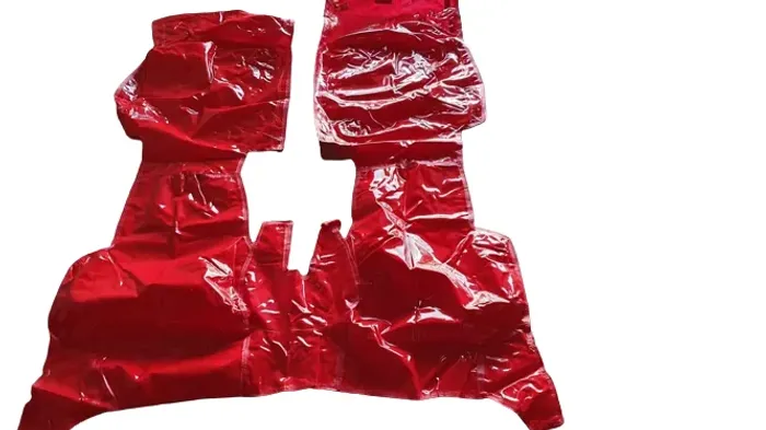 tapete verniz liso vermelho para astra