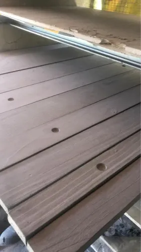 Réguas de concreto aparente 