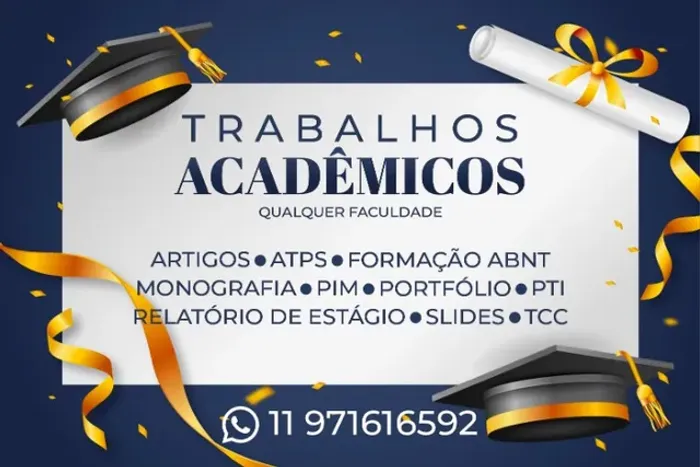 Assessoria em Trabalhos Acadêmicos