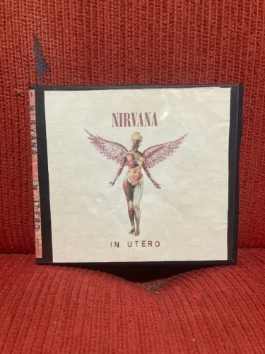 CD Nirvana - In Utero (CD original e capa impressa em casa)