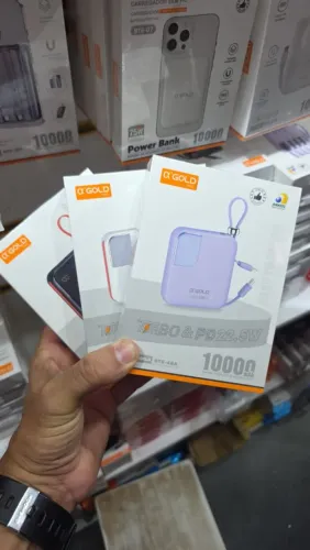 Carregador Portátil Alpha Gold 10000mAh Turbo