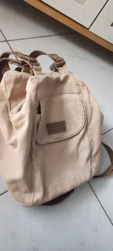 Bolsa de ombro bege