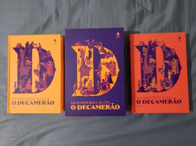O Decamerão - Box Capa dura - 1ª edição - editora Nova Fronteira