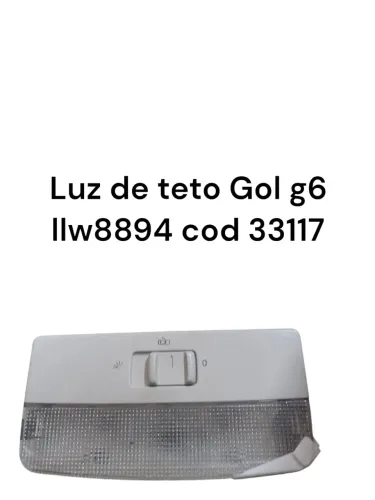 Luz De Teto Gol G6 Cod 33117