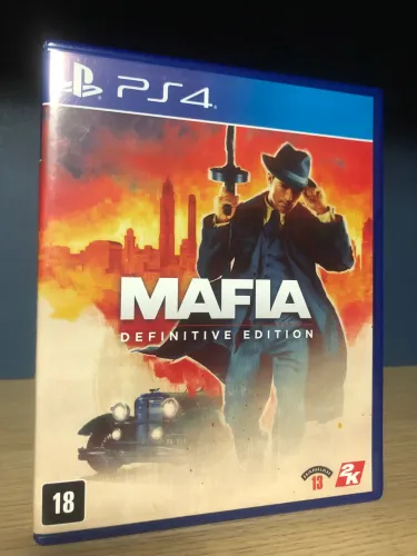Jogo Máfia Definitive Edition PS4 mídia física original
