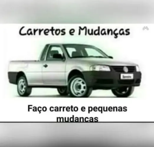 Faço fretes e carretos.