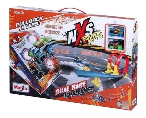 Pista de Carrinhos NXS Racers Maisto - Desafio Dual Race