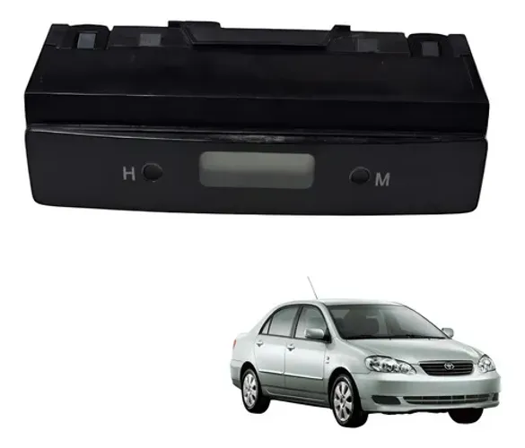 Relogio Digital Painel Toyota Corolla Fielder 2003 2005 2008