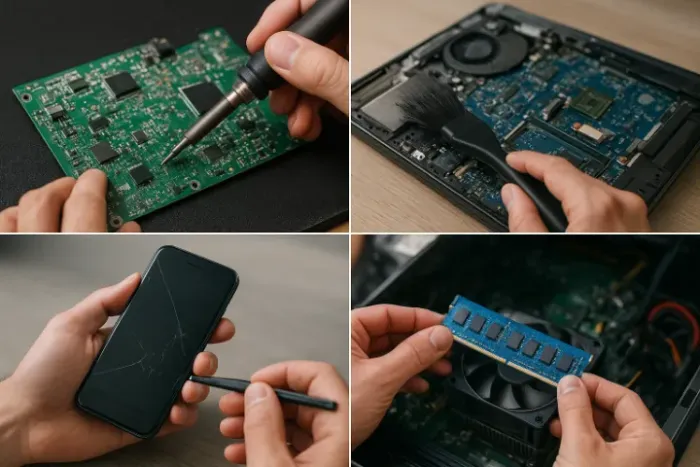 Serviços de manutenção em TI