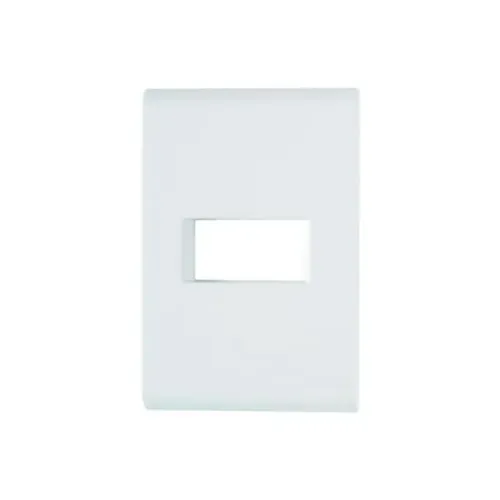 KIT COM 6 Placa 4x2 1P Horizontal Liz Branco TRAMONTINA NOVO