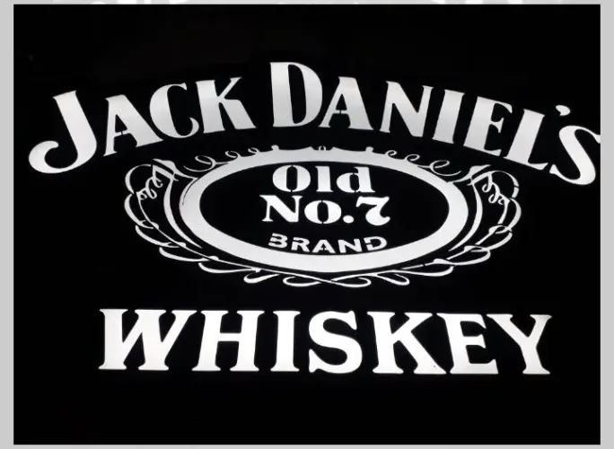 Luminoso Led Bar Jack Daniels Com 62 Cm Em Acrílico Letreiro