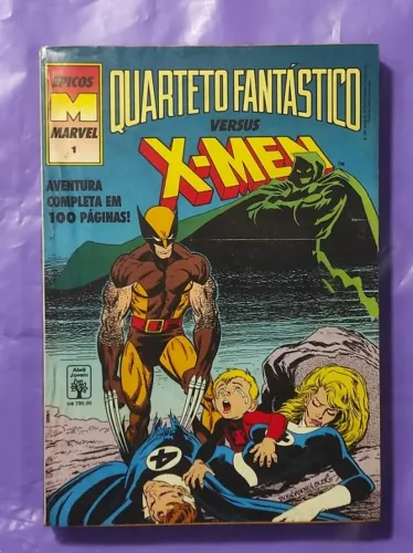 Épicos Marvel n° 01 ao 07 Completo - Formatinho - Editora Abril