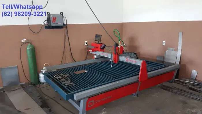 Mesa de corte plasma oxicorte cnc, DimetalCNC