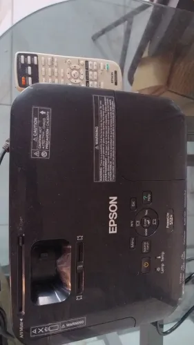 Projetor Epson Power lite s12+preto completo ..