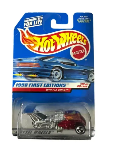 Hot Wheels Mainline Whatta Drag 1998 First Edition