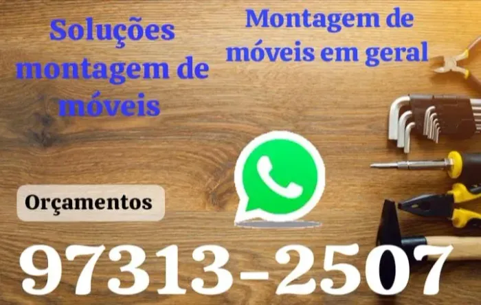 Montador de móveis (orçamento grátis)