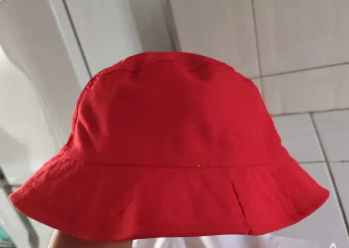 Chapéu Bucket Pescador Vermelho