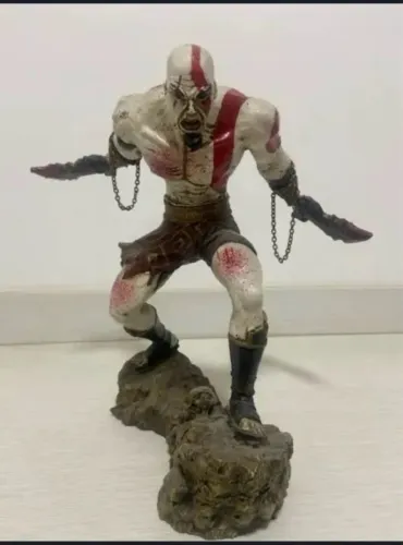 Estátua resina Kratos God of War