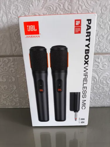 microfone JBL sem fio novo lacrado SO VENDA