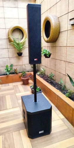 Torre de som Ativa Box 600WRMS line e sub