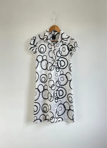Vestido de seda tam PP Maria Valentina